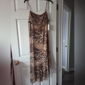 Womens Animal Print Dress Size XL NWT